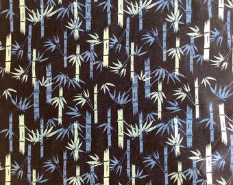 Navy Blue bamboo from Indonesia by P/&B textiles