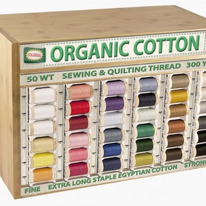 Organic Cotton Thread 300 yards 50 weight