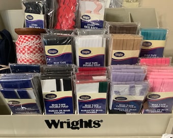 Wright’s Double Fold Bias Tape PC201 1/4 inch