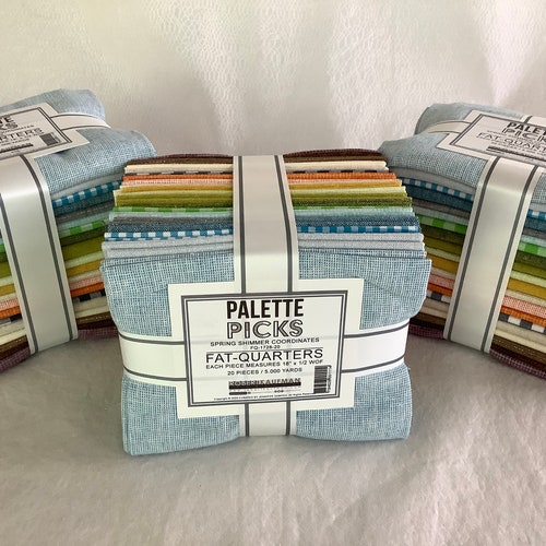 Palette Picks fat quarter bundle buying curated by Jennifer Sampou