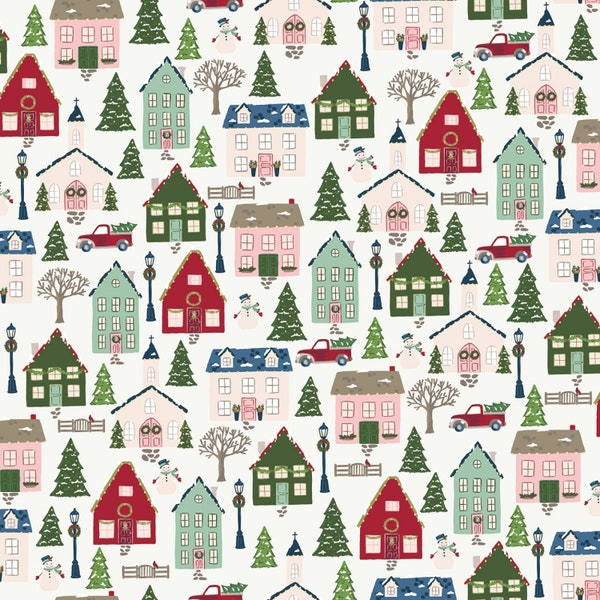 Christmas Village by Riley Blake Etsy