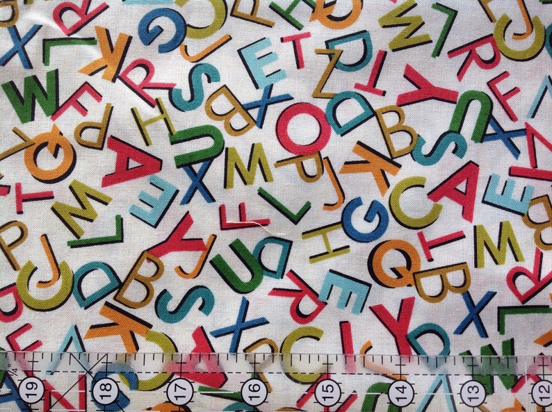 Alphabet animal flash card collection fabric light alphabet