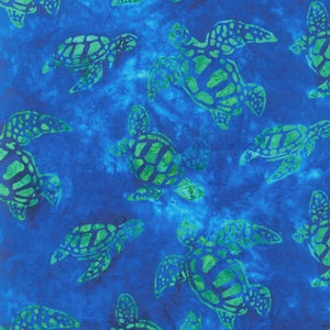 Totally Tropical Caribbean Minky Wide by Lunn Studios: Fabrics