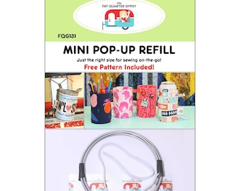Mini Pop-Up Refill and pattern from Sew Organized Designs