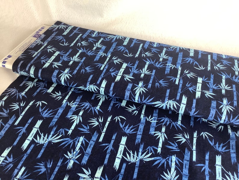 Navy Blue bamboo from Indonesia by P/&B textiles