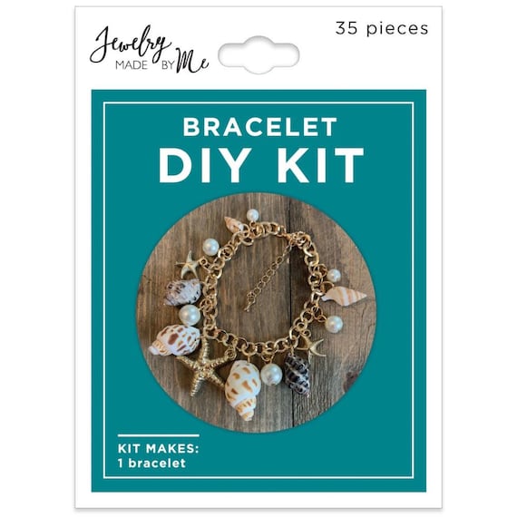 Seashell Charm Bracelet Kit