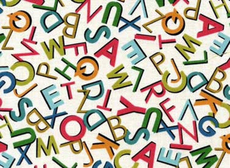 Alphabet animal flash card collection fabric light alphabet