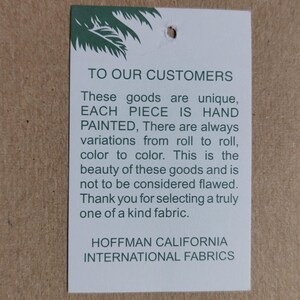 1895-322 Bettafish Hoffman Bali Hand-dyed Watercolors image 4