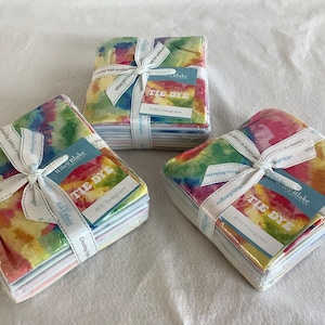 Tie Dye Fat Quarters from Riley Blake Designs