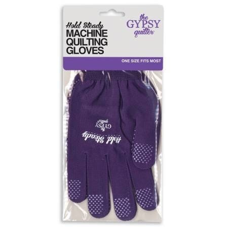 Marcia Baraldi Quilting Grip Gloves for Free-Motion Quilting or Sewing -  Adjustable sizes- Small-Medium-Large