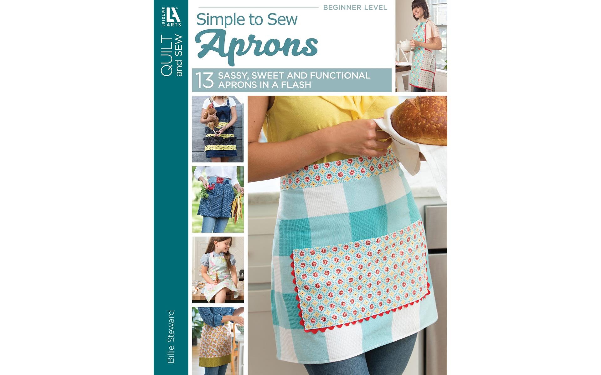 Leisure Arts Simple to Sew Aprons Book