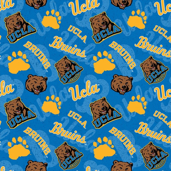 UCLA Bruins fabric from Sykel