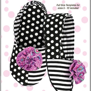 Sew Sweet Slippers Pattern from Cool Cat Creations