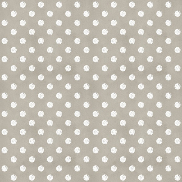 Coffee Chalk Polka Dots Taupe by J. Wecker Frisch from Riley Blake fabrics