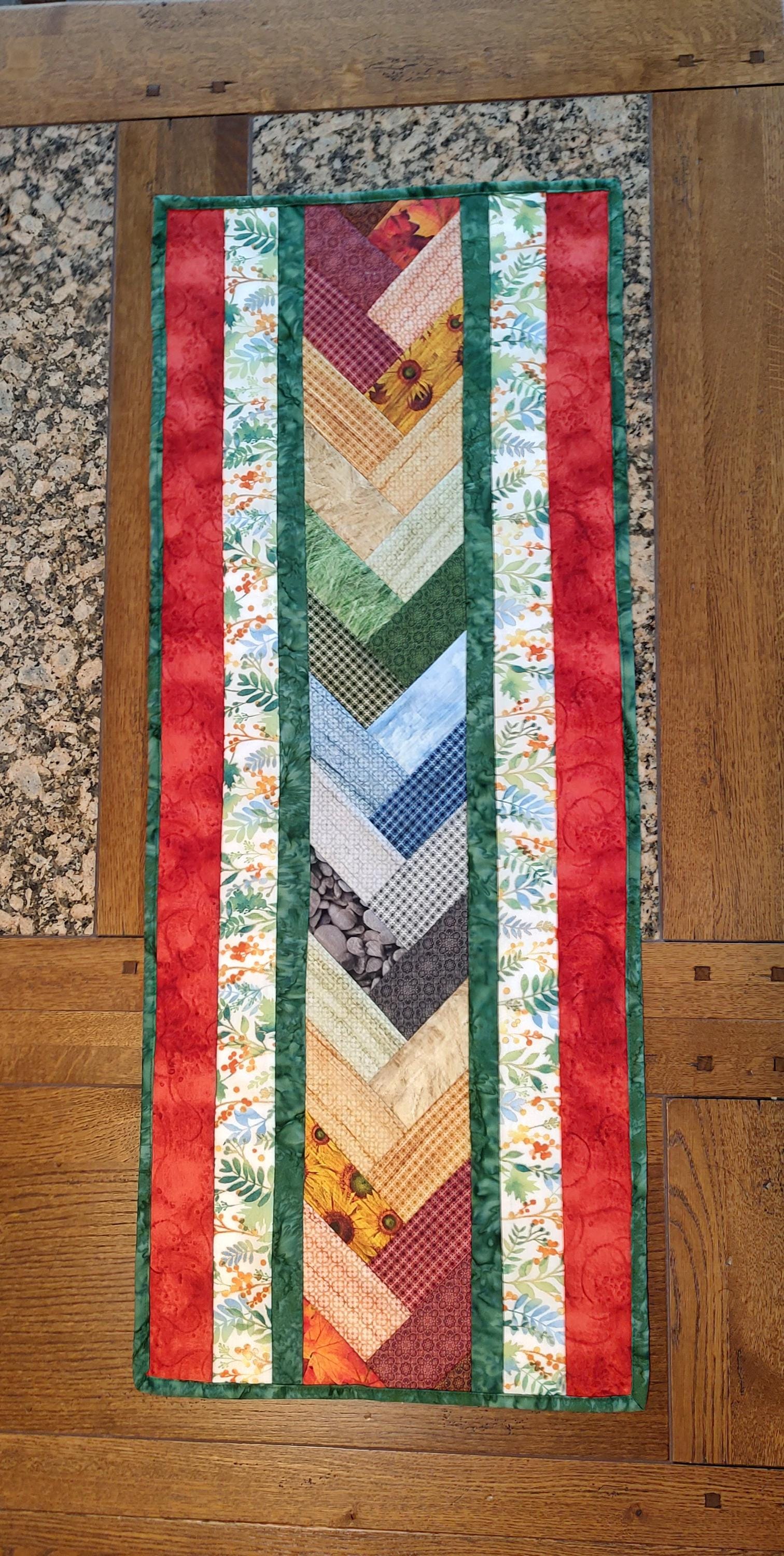 Just Add Fabric! Quilt as You Go Table Runner Venice - Etsy