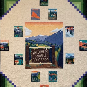 Weekend at the cabin pattern Mountainpeek Creations
