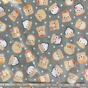 Dimsum confetti MINKY from Michael Miller half yard