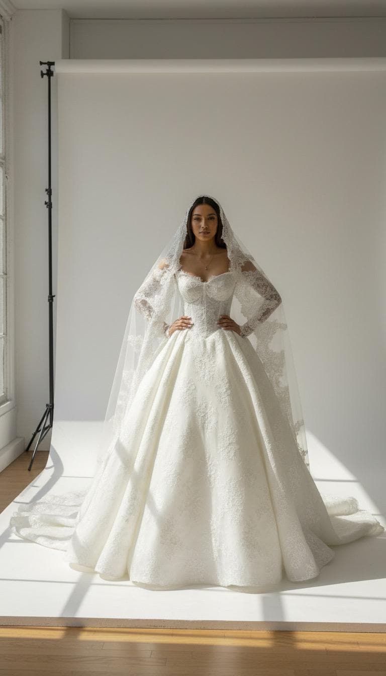 chinese dress ladies Skyler Lurex Fabric Boat Neck A-Line Wedding Dress