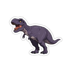 Tyrannosaurus rex t-rex dinosaur sticker