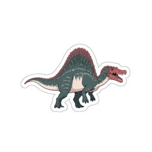 Spinosaurus dinosaur sticker