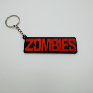 Zombies Keychain