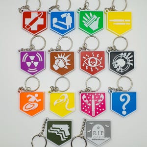 Zombies Perk Keychain