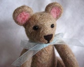 SALE: Needle felted Teddy Bear - Benjamin