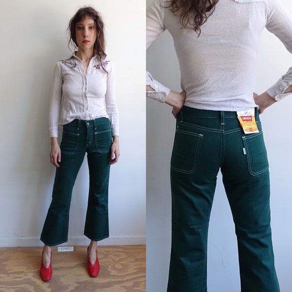 forest green levis