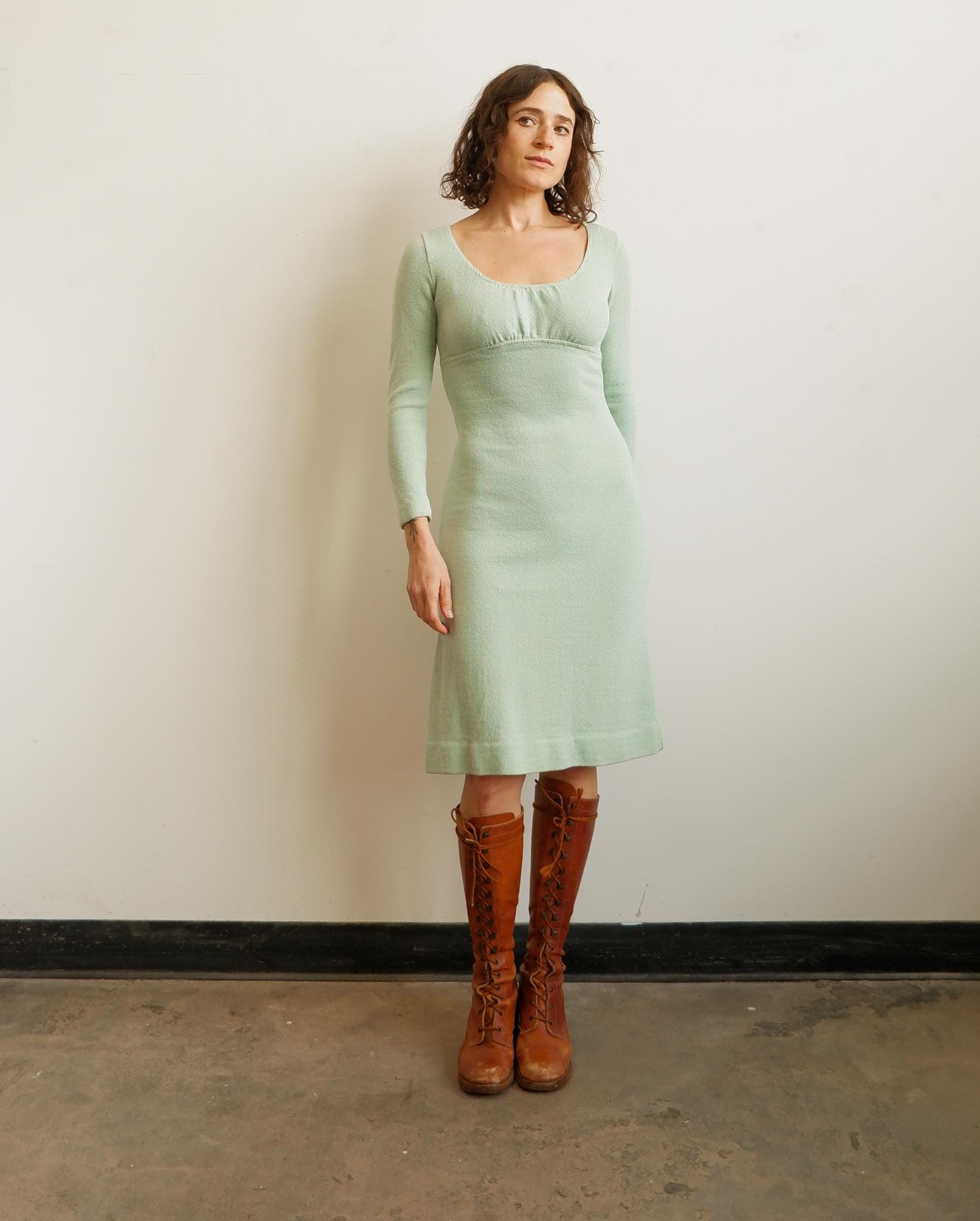 St John Green Dress - Etsy St John Green Dress - Etsy