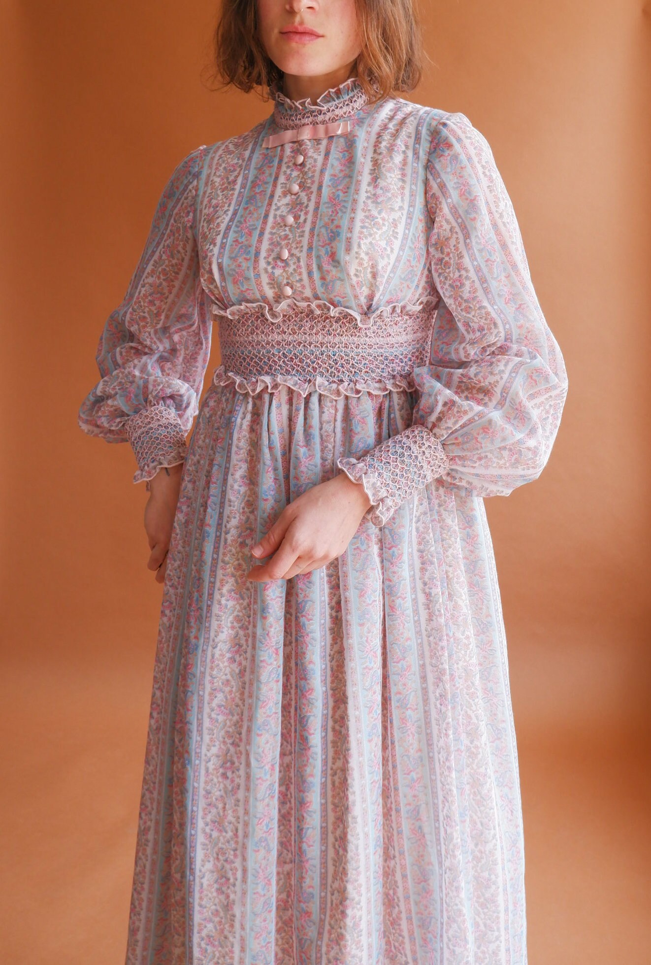 Ameri VINTAGE 　BLOSSOM PLEATS DRESS 即完売のBLOSSOM PLEATS DRESSが緊急再販売決定♡ | 黒石奈央子