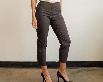 Vintage DKNY Cotton Capri Pants/ Size XS