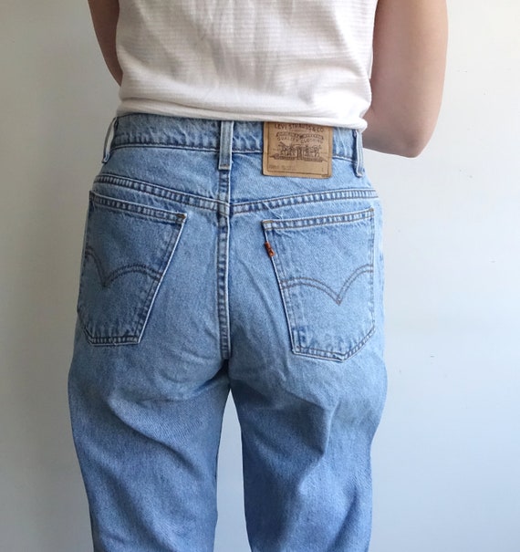 light wash levi high waisted jeans