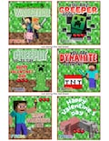 MineCraft Valentine's Day Cards