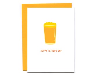 Hoppy Father's Day - funny dad card