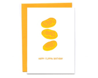Pancake Pun Birthday Card: Funny Breakfast Humor