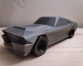1967 Ford Shelby GT 500 Mustang Low Polygon desktop display model car