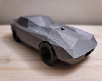 Shelby Daytona Coupe Low Polygon desktop display model car unique sophisticated 3d printed