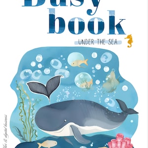 Busy book - under the sea / preschool busy book