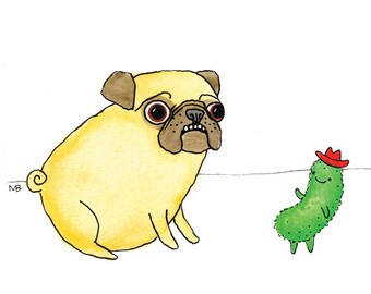 Lumpy möter en pickle-cowboy