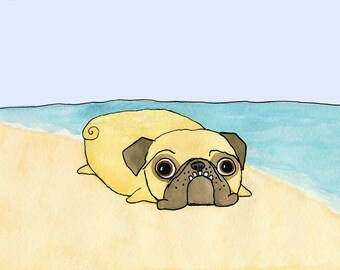 Strandad klump