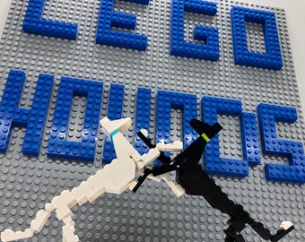 Lego Greyhound KIT - Greyhound Toy - Build Your Own - Greyhound - Whippet - Italian Greyhound - Galgo -Lego Dog -Dog Lover -Lego Pet -Custom