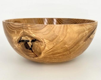 Handmade-Red Oak-Woodturned Bowl-Heirloom