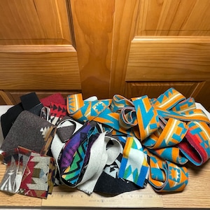 Pendleton Wool Crafting Remnants - Variety of Sizes and Colors