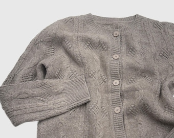 Merino Wool Knitten Cardigan