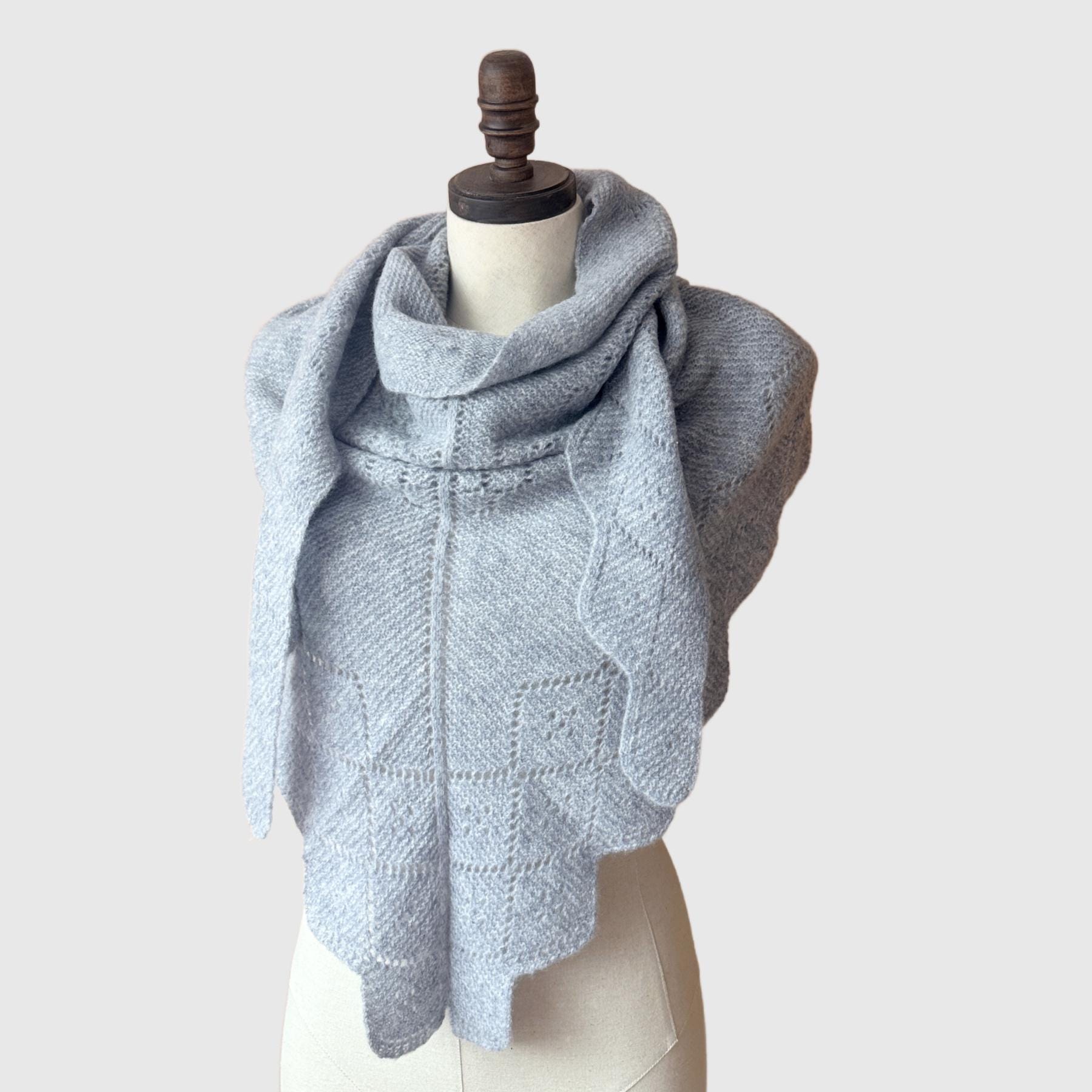 Scallop Edges Scarf - Etsy