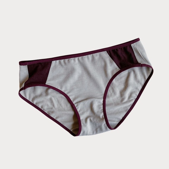 Size Small Merino Wool Panty Brief Size Small or Medium Ready to