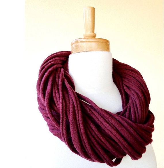Items similar to Organic cotton scarf Holiday gift idea textured chunky ...