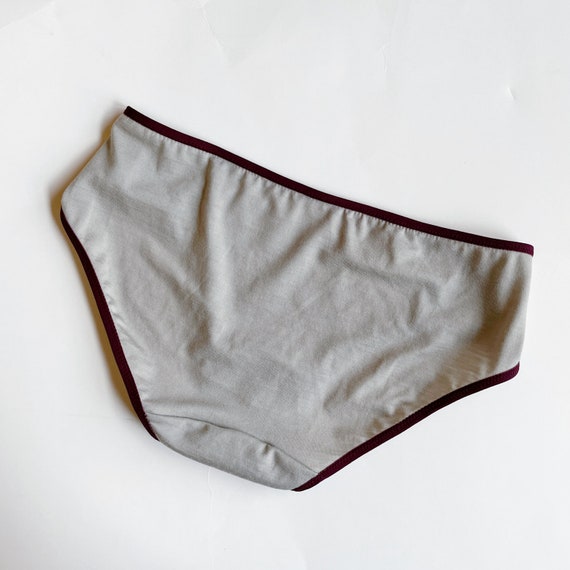 Organic cotton underwear brief panty  Made in Canada women's underwear –  econica