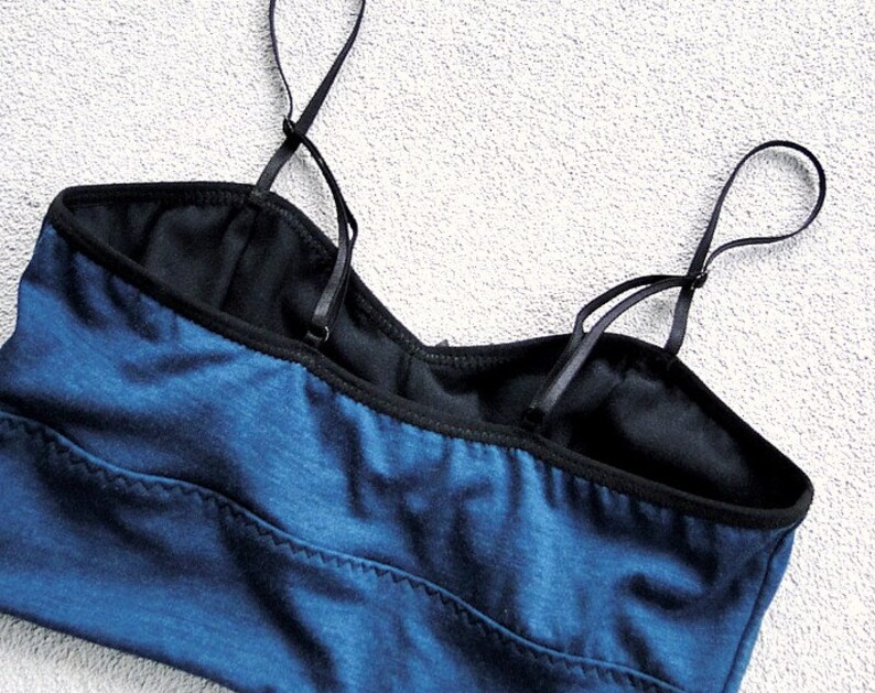 made to order bra top merino wool lingerie wool long bralette