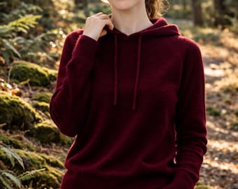 Cashmere Hooded Sweater | Women's Cashmere Hoodie